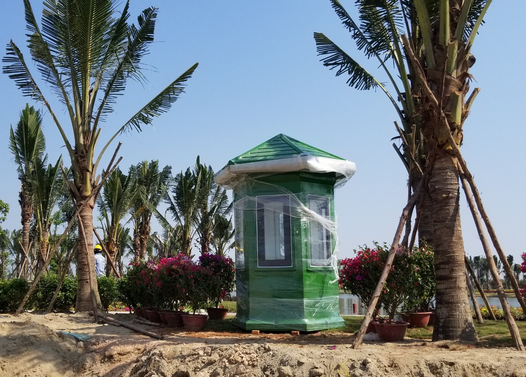 Vọng gác bảo vệ Handy Booth L1800