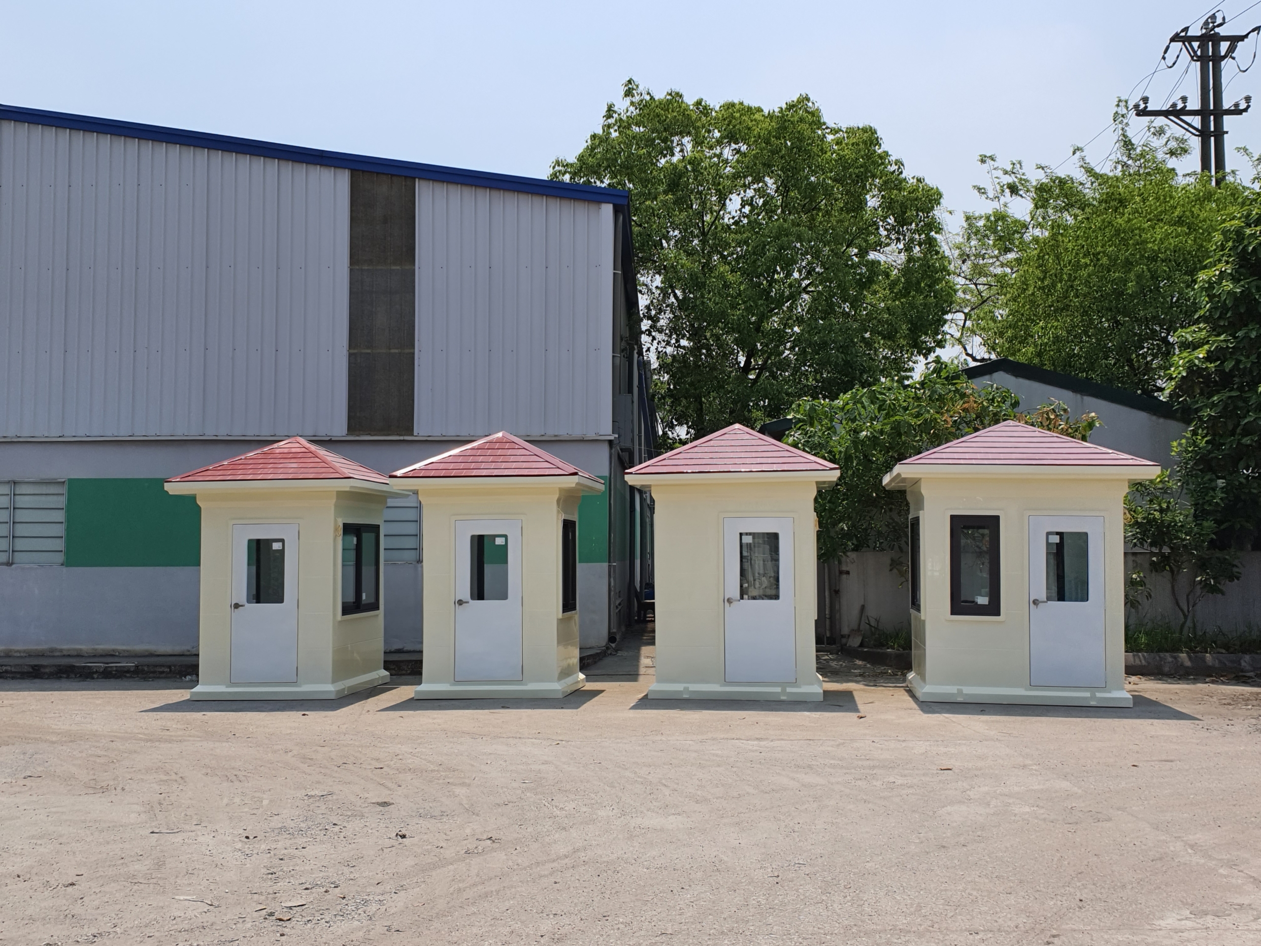 Bốt gác Handy mái nhọn