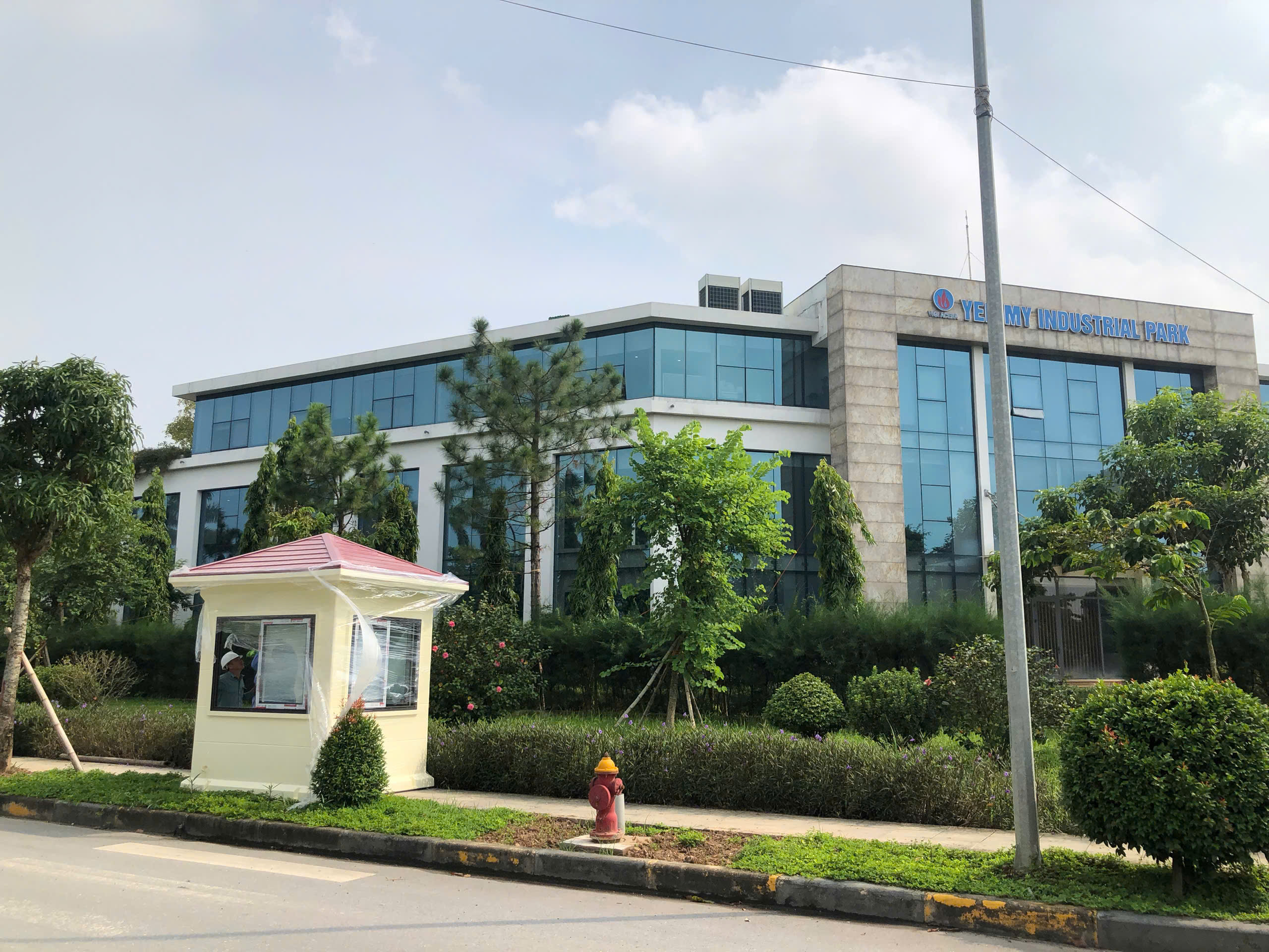 Chốt an ninh khu công nghiệp