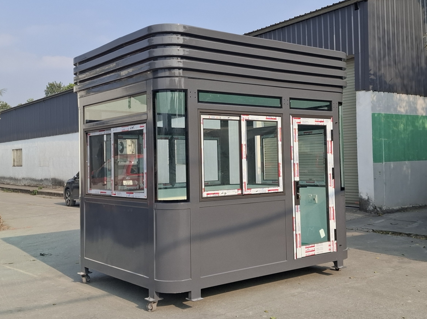 Nhà bảo vệ mang phong cách thiết kế vô cực hiện đại